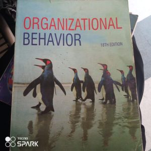 organizational behaviour.
new edition 
condition 7 by 10